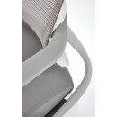 Кресло компьютерное HALMAR VESUVIO 2 серый/белый